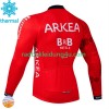 Radtrikot Winter Thermal Fleece Arkea Bb Hotels Excalibur 2024